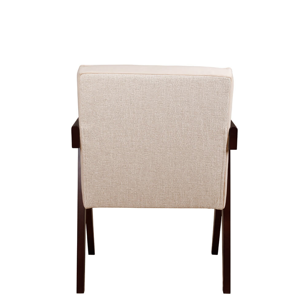 Gastronomiesessel Adis aus Buchenholz im Midcentury-Look