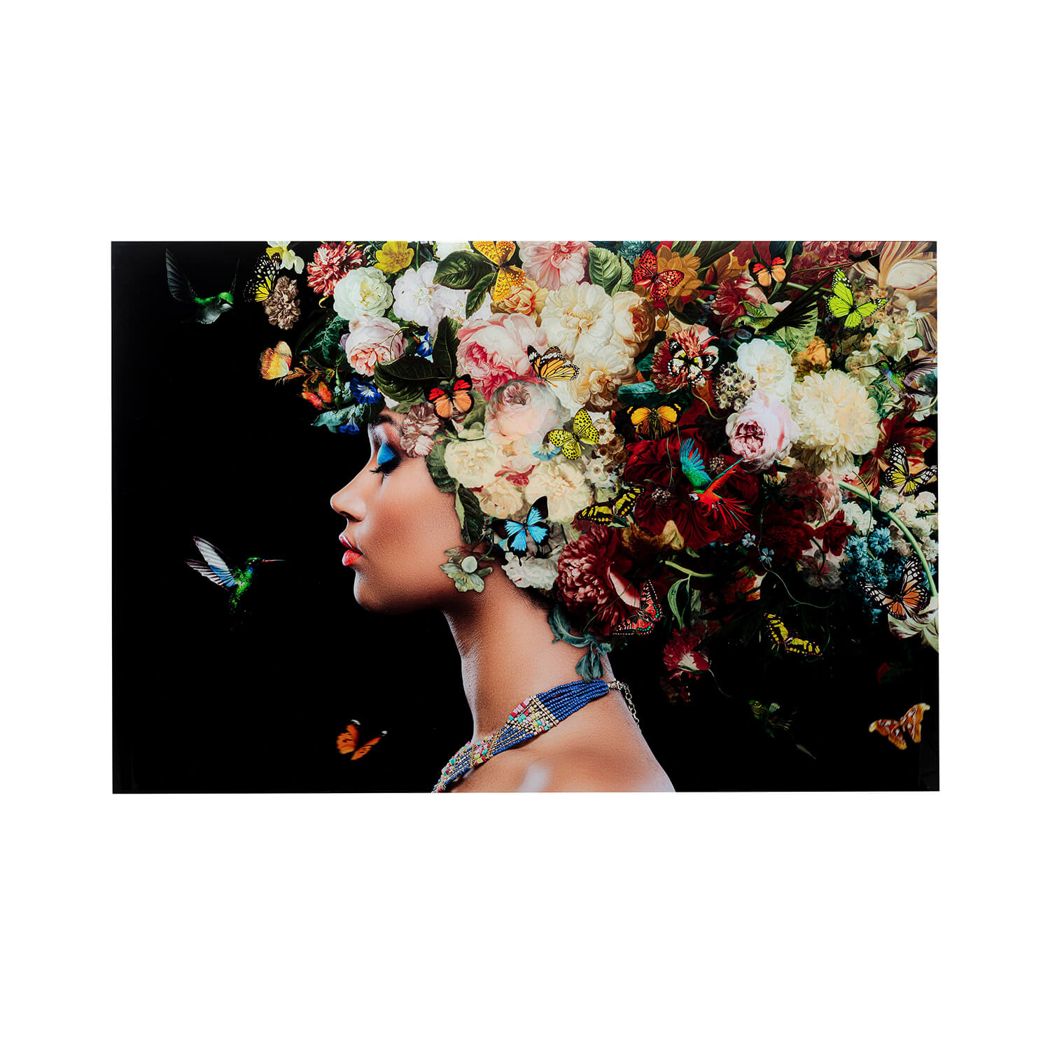 Glasbild Bunch of Flowers 150 x 100 cm Glasbild Bunch of Flowers 150 x 100 cm