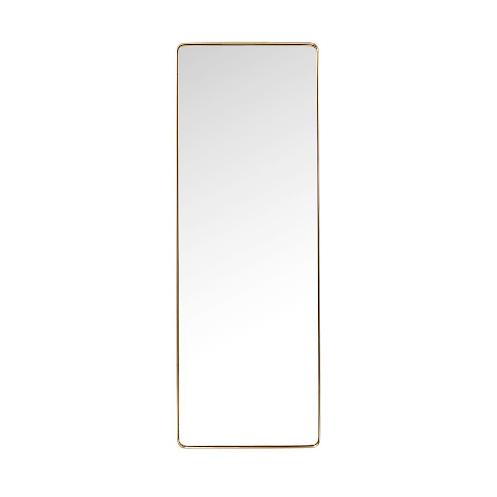 Spiegel Curve Rectangular Brass 70x200cm