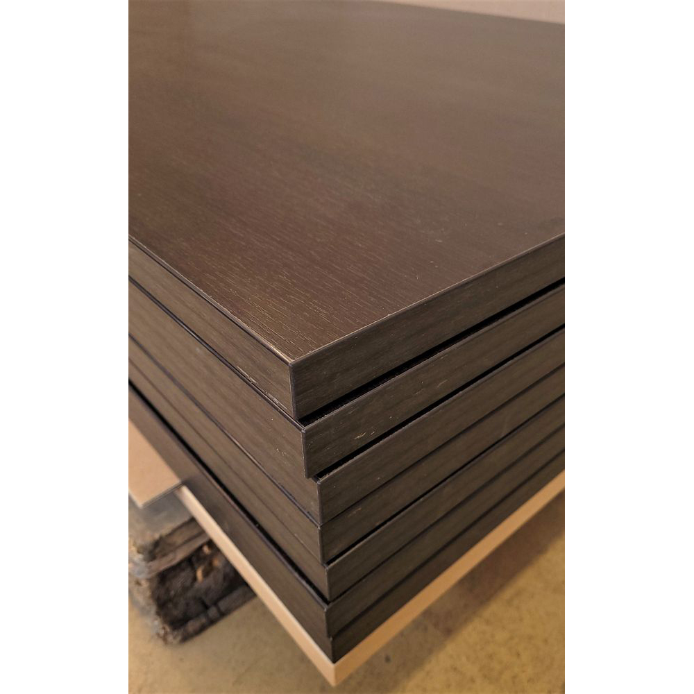 Melaminharz Tischplatte 25mm 140x70cm Wenge Sonderposten Melaminharz Tischplatte 25mm 140x70cm Wenge Sonderposten