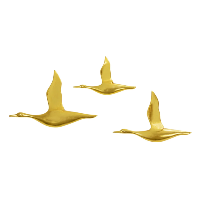 Wandobjekt Flying Ducks (3/Set)