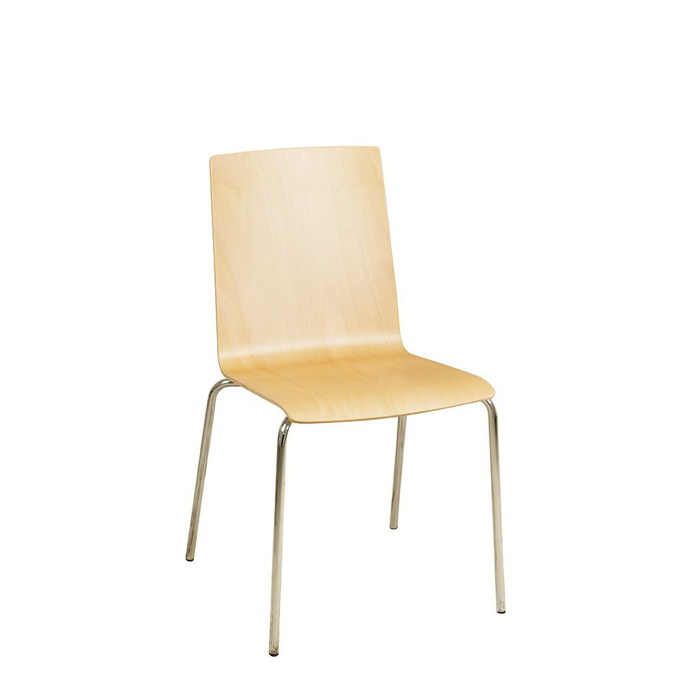 Holzschalenstuhl Confira