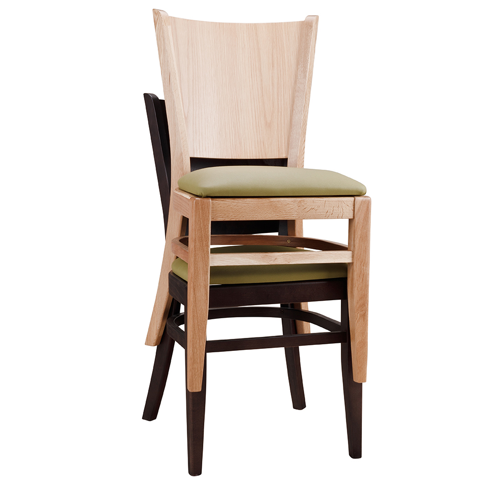 Gastronomiestuhl Saravo-Plus-P-ST stapel