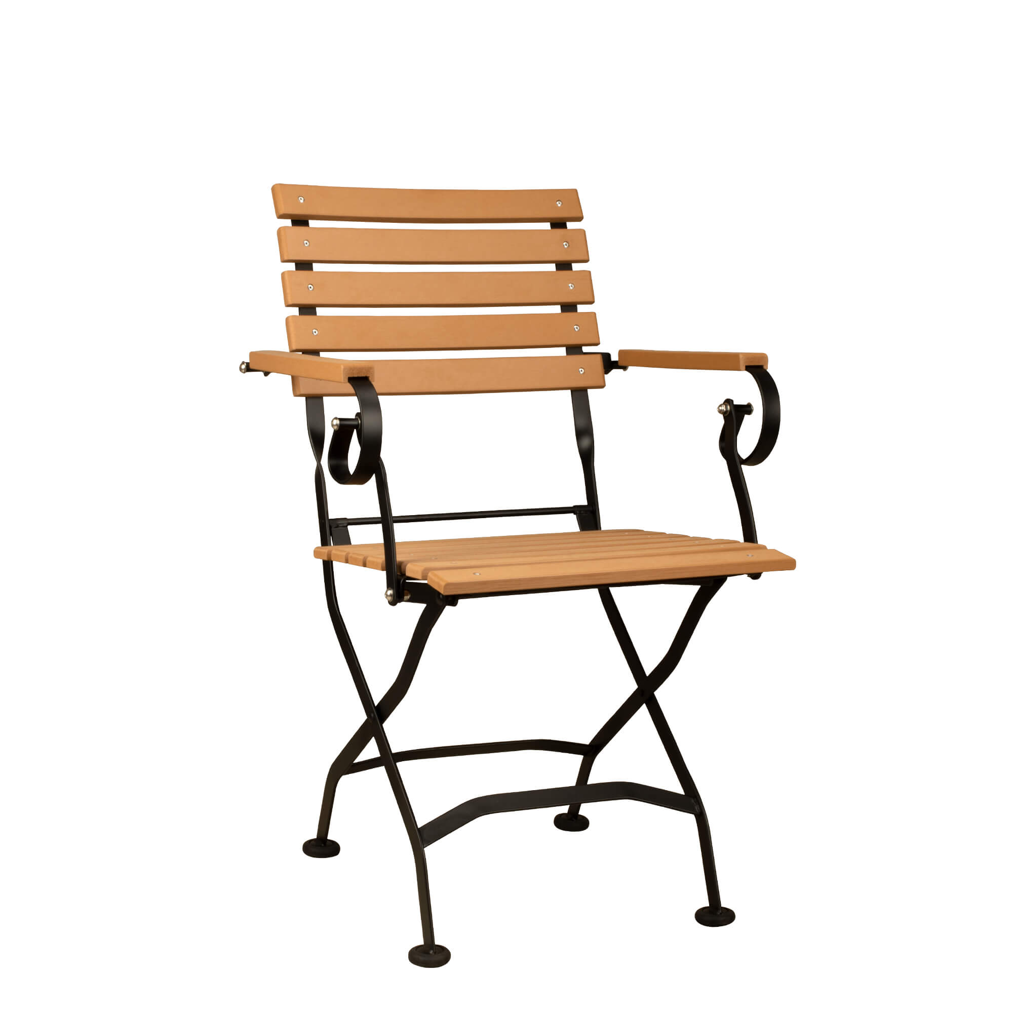 Franza Premium AL Outdoorstuhl – Vorderansicht