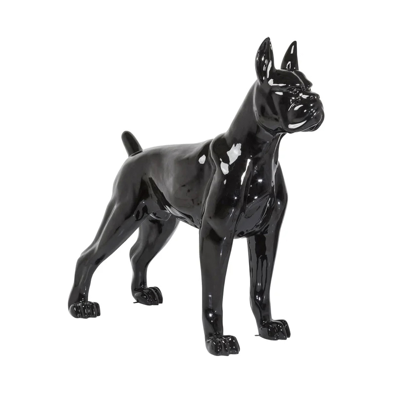 Deko Figur Toto XL Schwarz 180cm