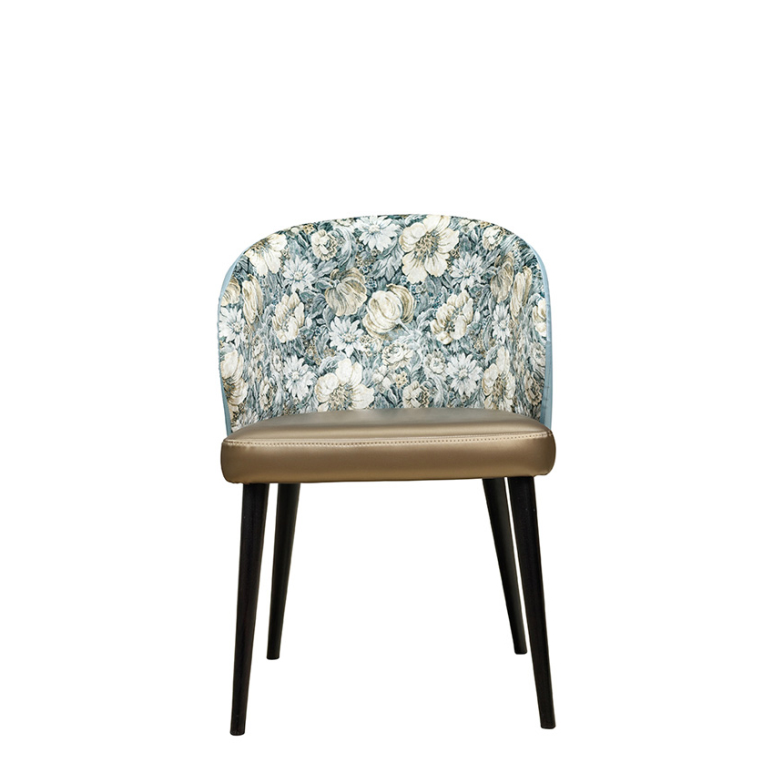 Polsterstuhl Gastronomie Sontaro-Arm, zweifarbiger Bezug_Rückansicht