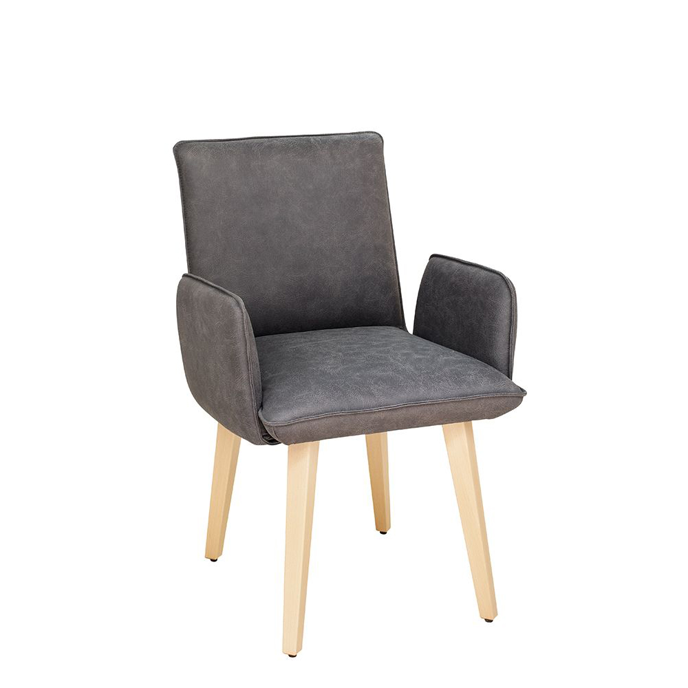 Beine: Buchenholz │ Beizton: Buche natur │ Bezug: Bulus 09