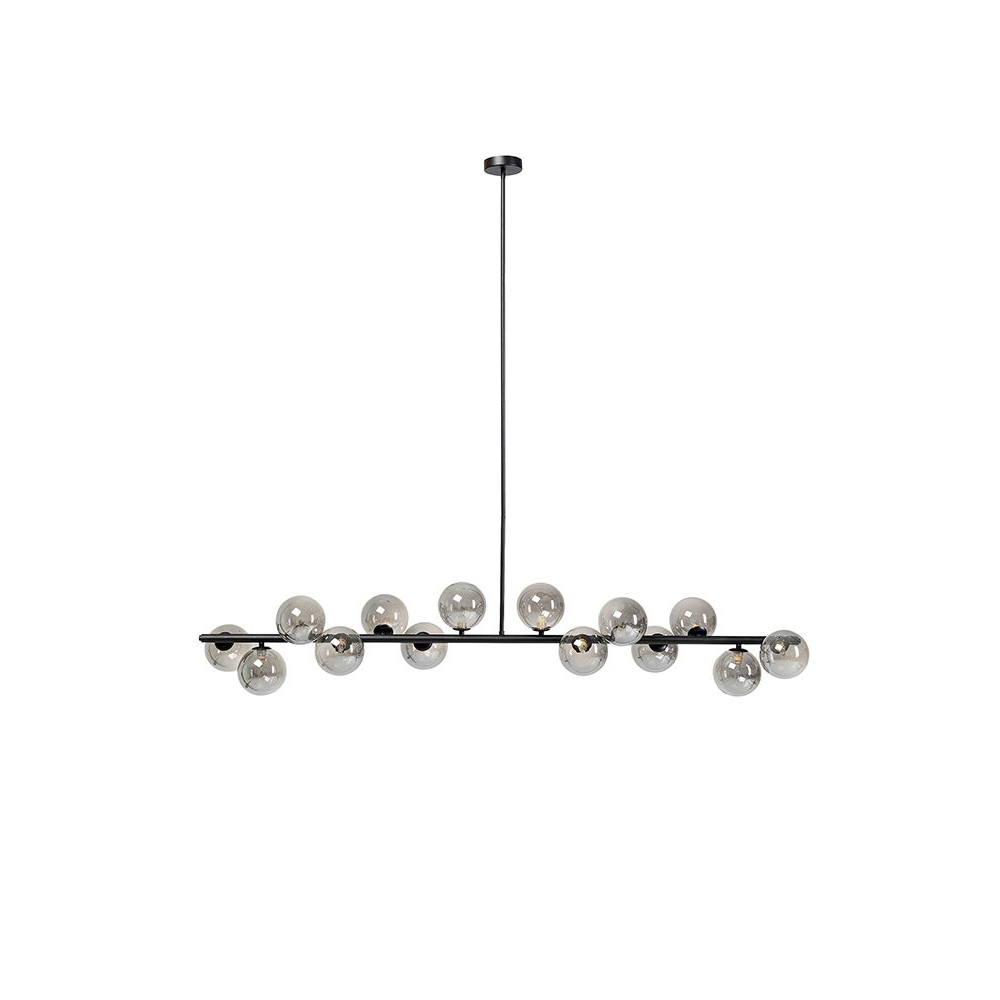 Hängeleuchte Scala Balls Schwarz 155cm