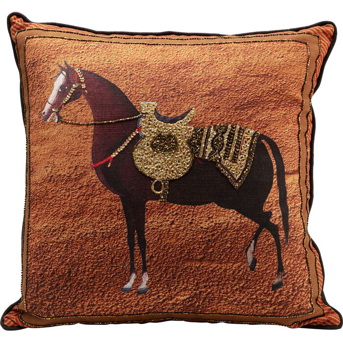 KARE-57267-700x700 Kissen Show Horse 45x45cm