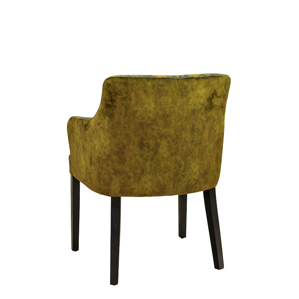 Beizton: Wenge | Sitz: A3943-gelb | Rücken: A3958-Flower