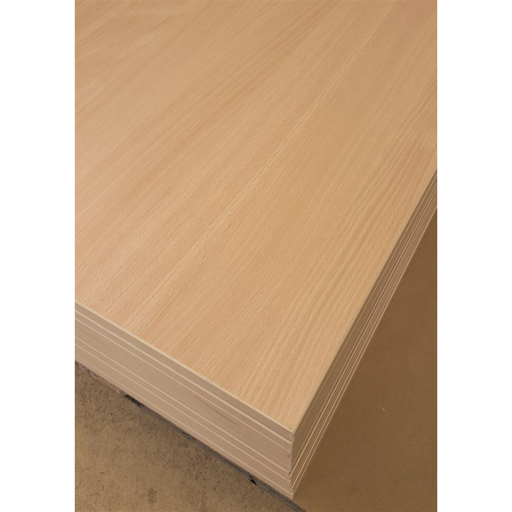 20230228_085140 Melaminharz Tischplatte 25mm 80x80cm Buche natur Sonderposten