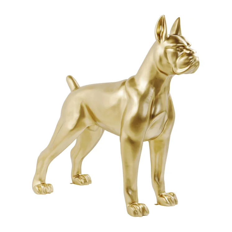 Deko Figur Toto XL Gold 180cm