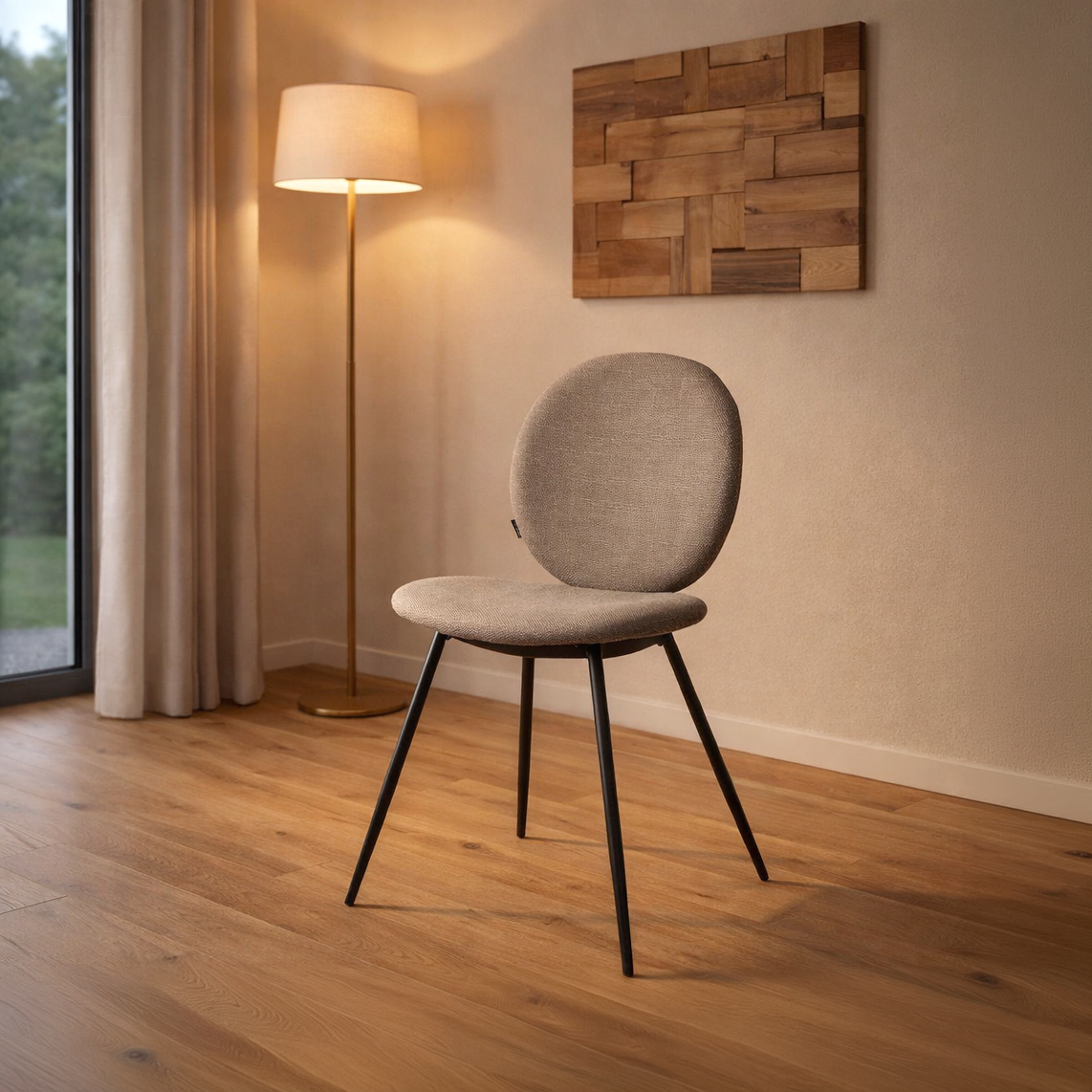 Vollpolsterstuhl Mania Bermuda-100 – Milieubild Einzeln