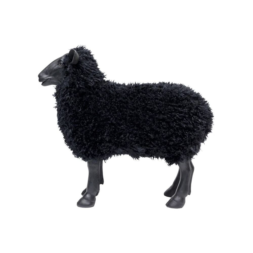 Deko Figur Bathilde Schwarz 48cm