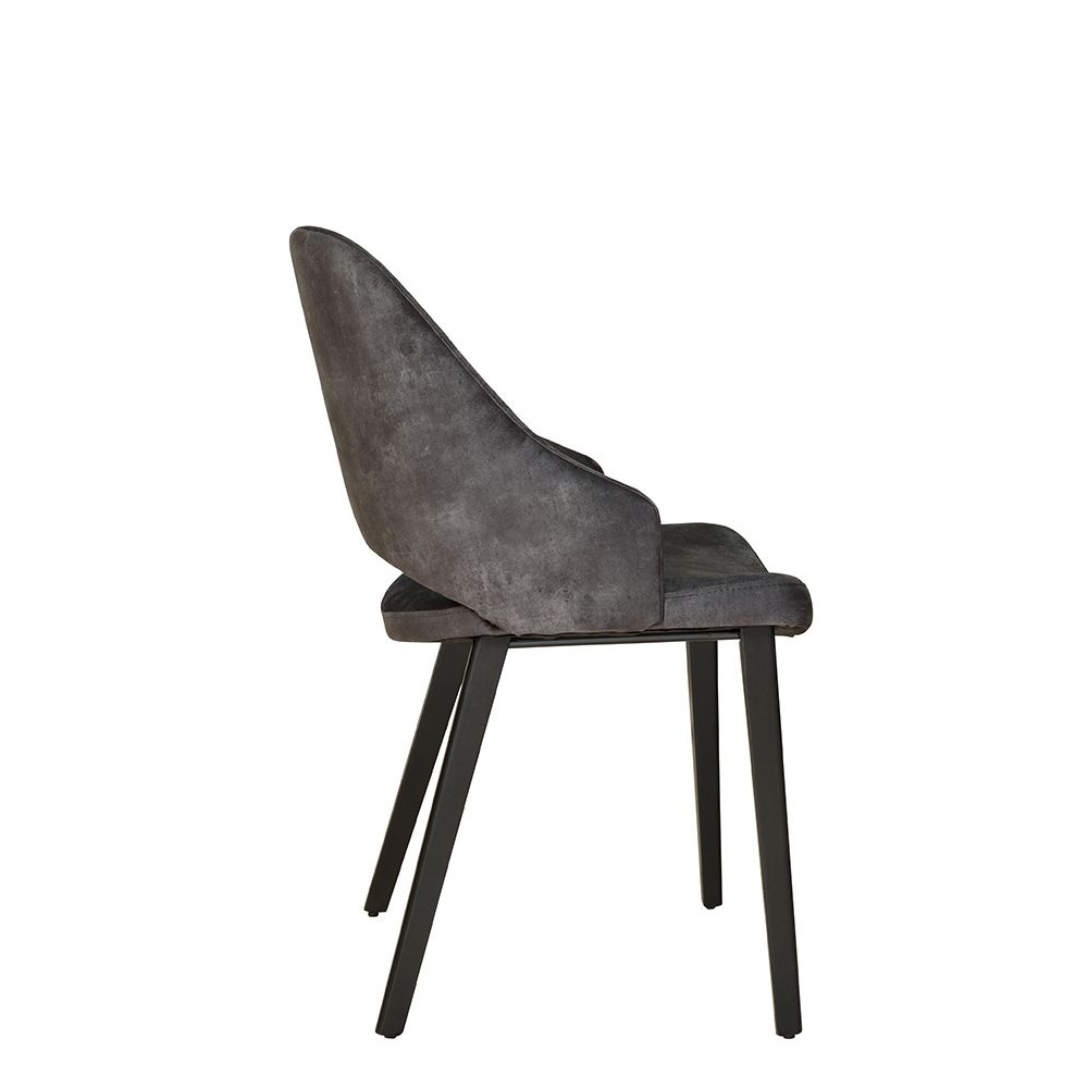 Beizton: Schwarz lackiert | Bezug: Bonny 100