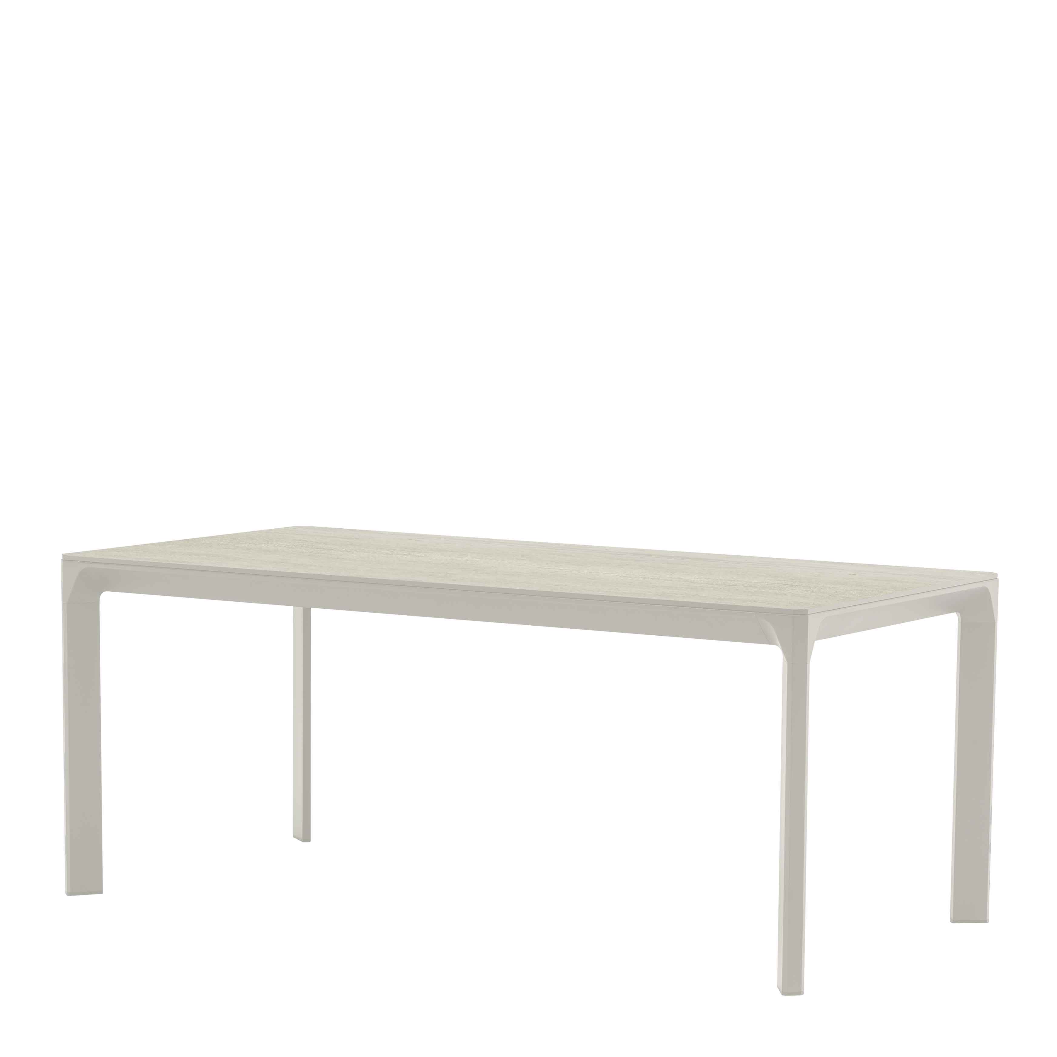 Carvas Cream Outdoortisch – Totalansicht