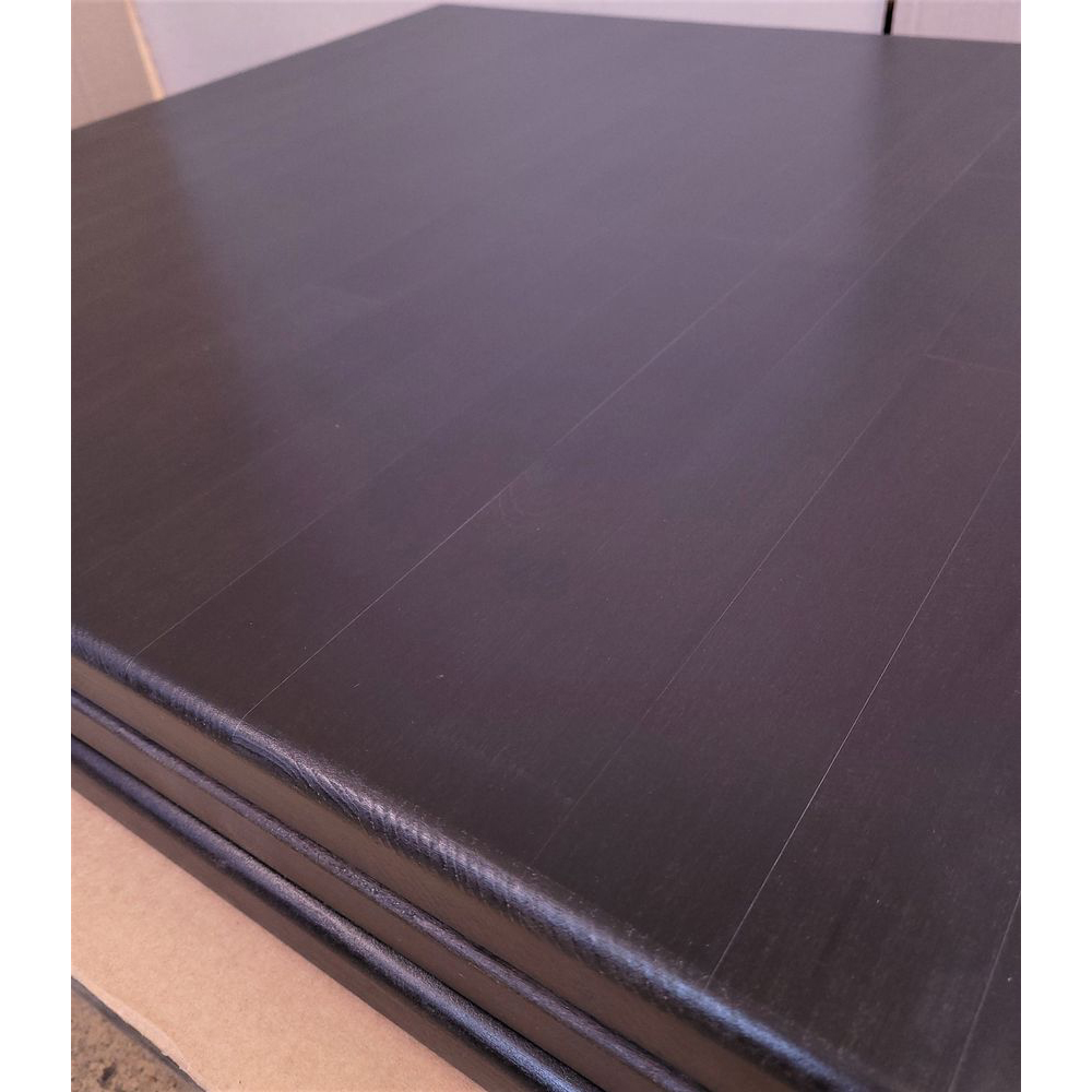 20230223_113738 Massivholz Tischplatte 30mm 70x70cm Wenge Sonderposten