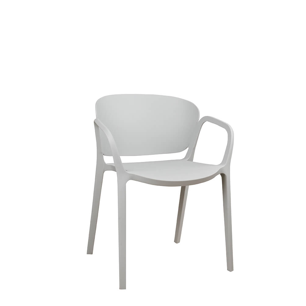 Outdoor-Kunststoffstuhl_Restaurantstuhl_FOMA-1800-Grey_55 Kunststoffstuhl FOMA 1800 Grey