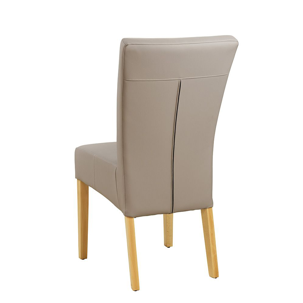 Beizton: Buche natur/Bezug: Professional-Como-Grau