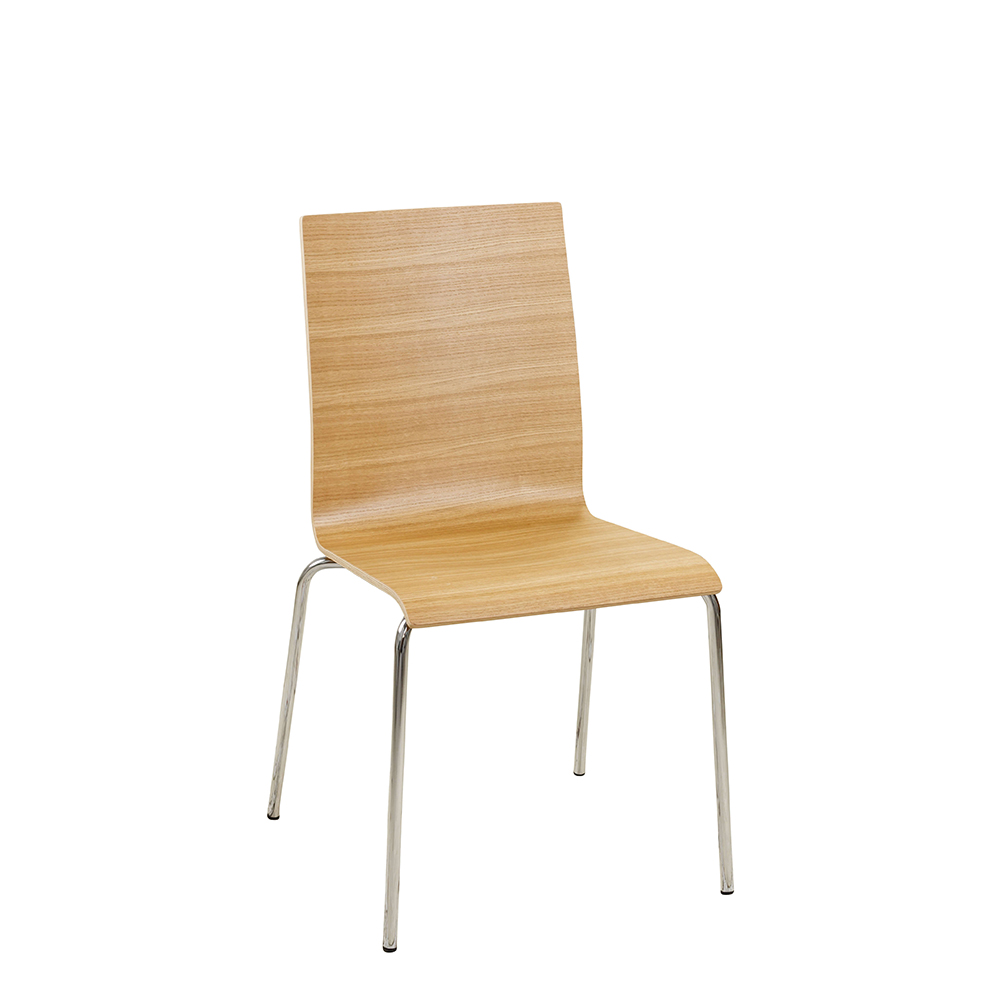 Holzschalenstuhl Sabara-Eiche-Quer