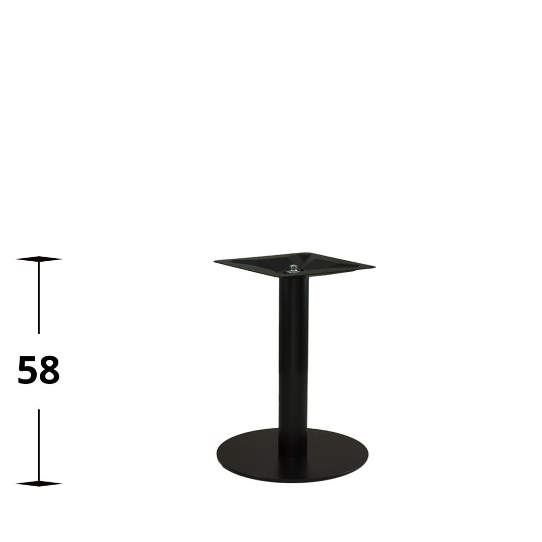 gastronomie-tischgestell-marino-tgf-c-400-_1 Tischgestell aus Metall für die Gastronomie - Marino-TGF-C-400 mit Höhenmaß 58 cm