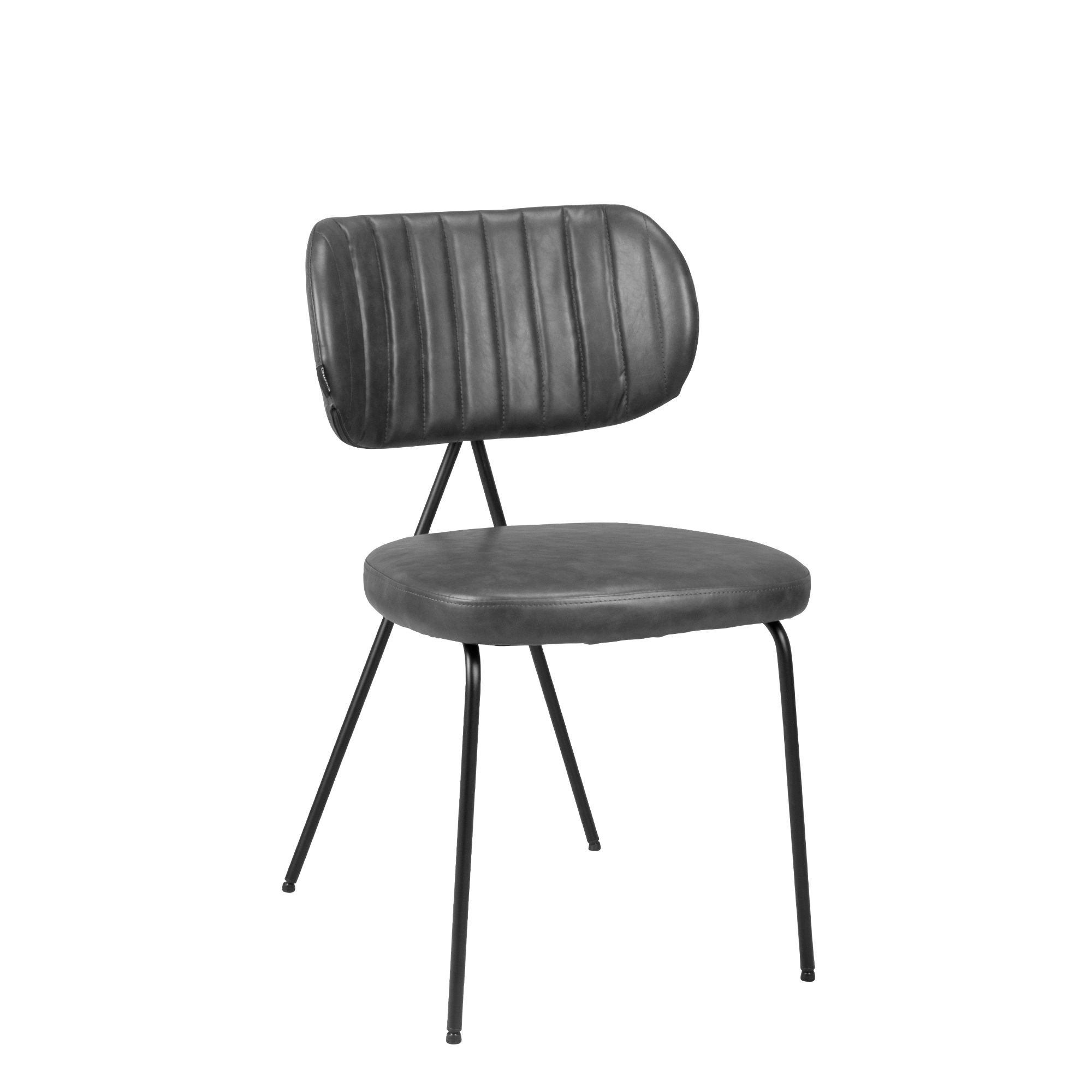 Vollpolsterstuhl Cuba Nappa Mouse – Vorderansicht