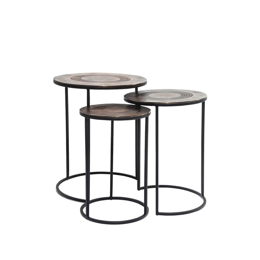 Beistelltisch Marrakesh Ø48cm (3/Set)