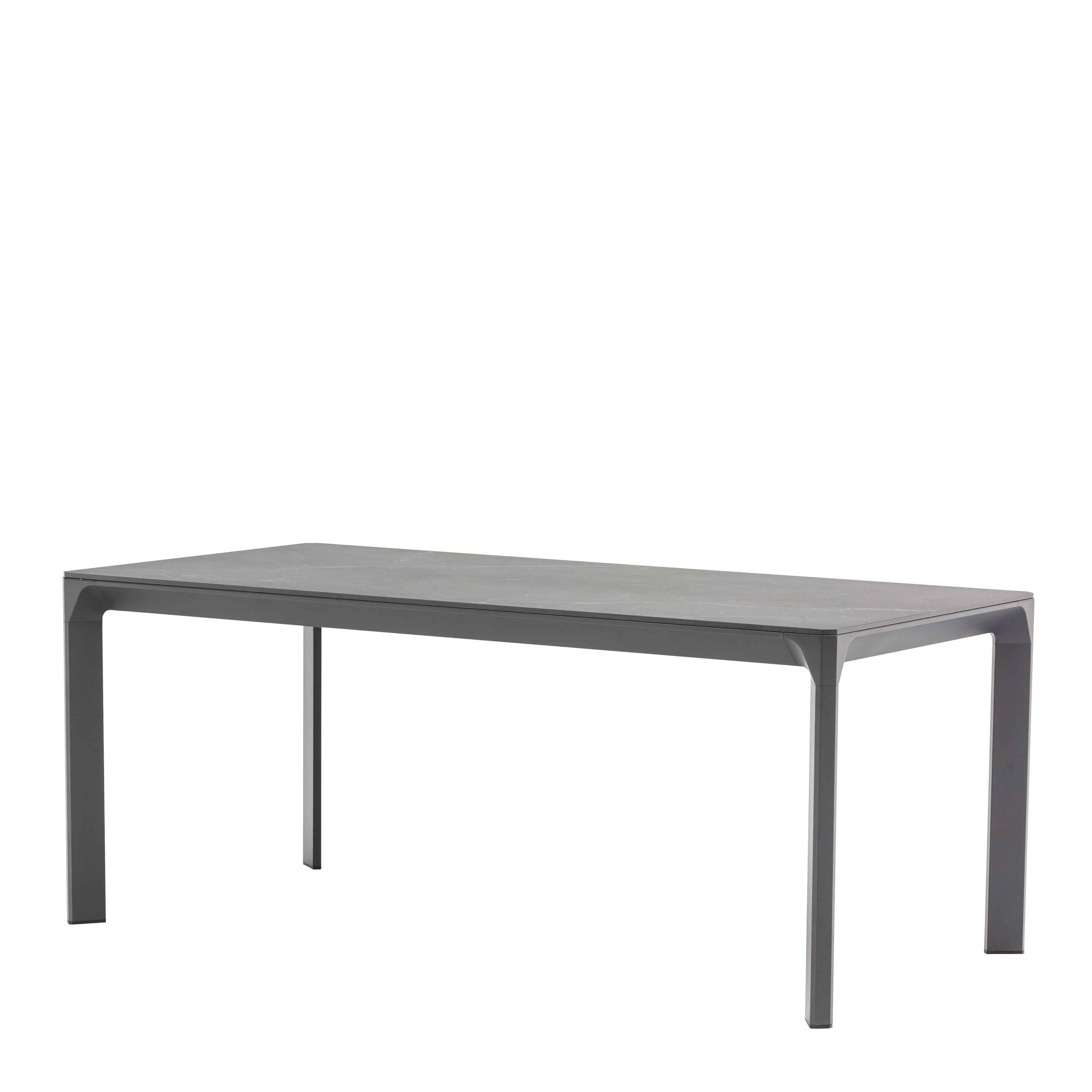 outdoortisch_gastronomie_carvas_anthrazit_totalansicht Carvas Anthrazit Outdoortisch – Totalansicht