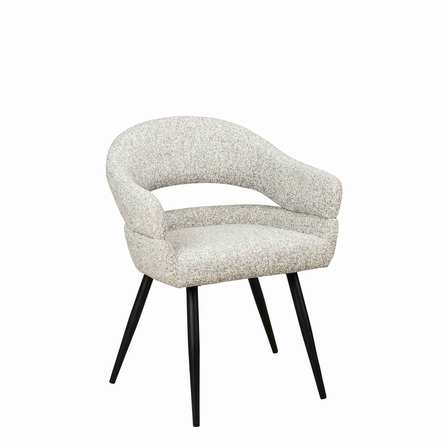 Livorno Tona 907 Indoorstuhl mit Armlehnen und Vollpolsterung – Vorderansicht