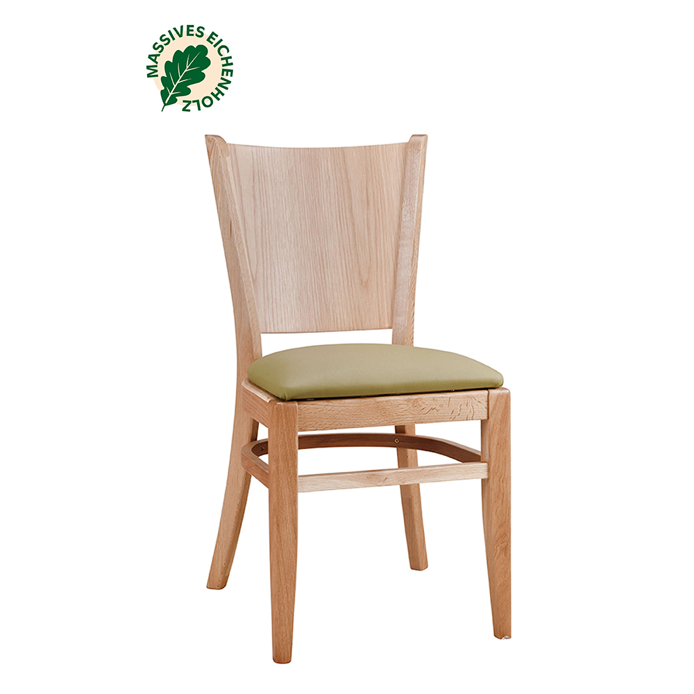 Holzstuhl Saravo-Plus-P-ST-Eiche