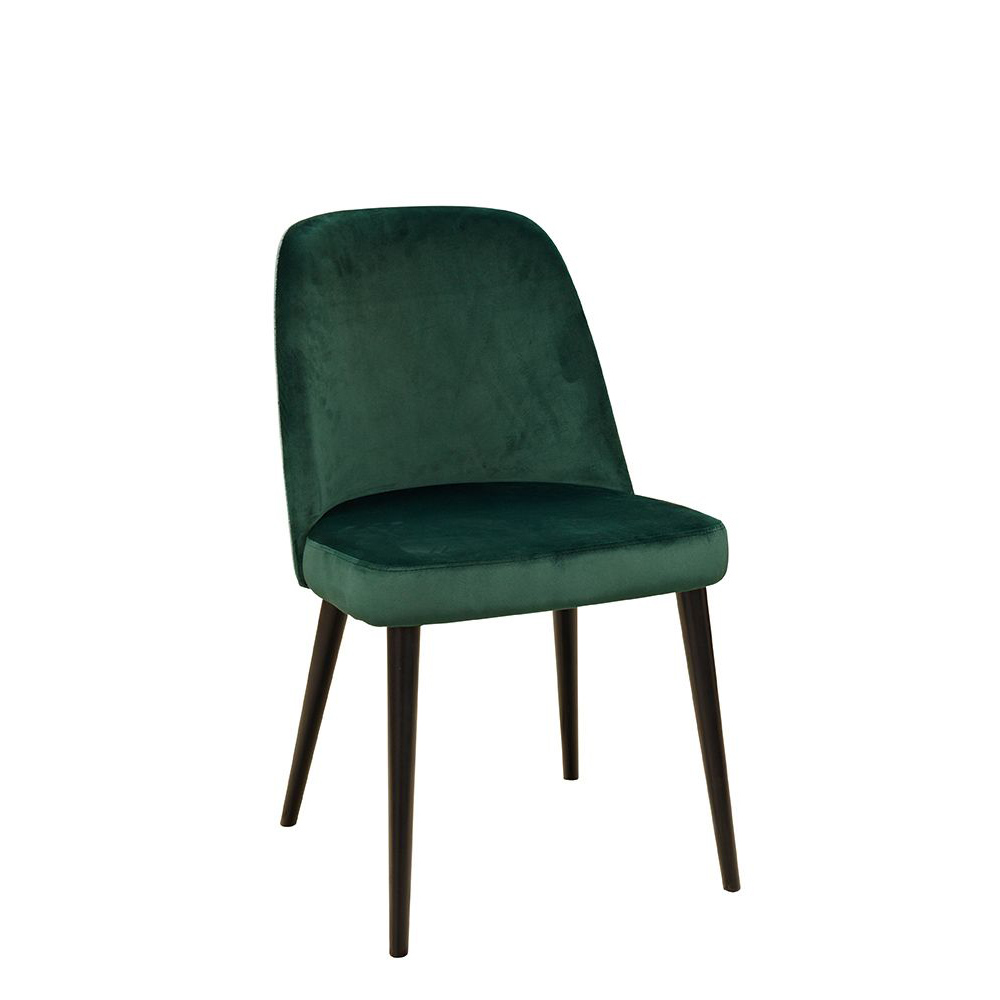 Polsterstuhl Gastronomie Sona, Beizton: PS01 | Bezug Sitz und Rücken innen: Riviera-38 |  Rücken außen Pittura-5_Vorderansicht05