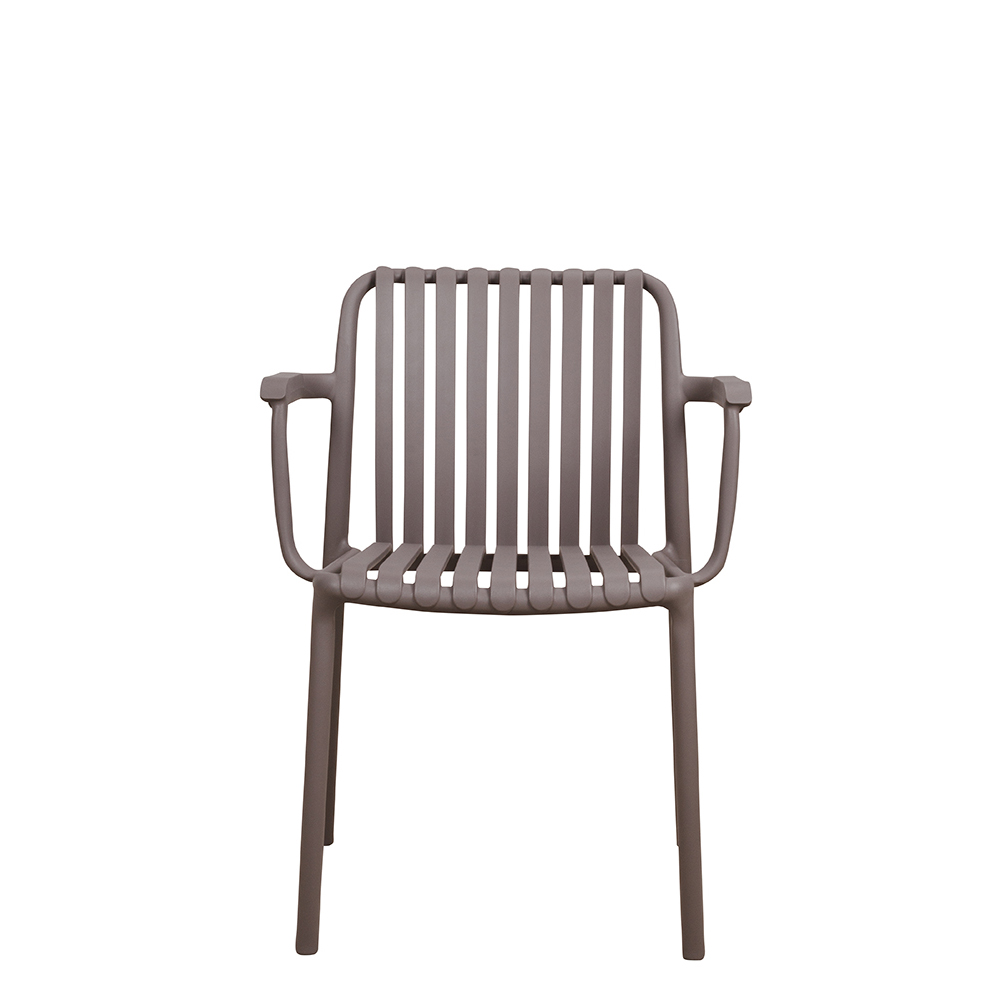 Gastronomie-outdoor-kunststoff-stuh-FOMAl-1819_Taupe_frontal_1000px