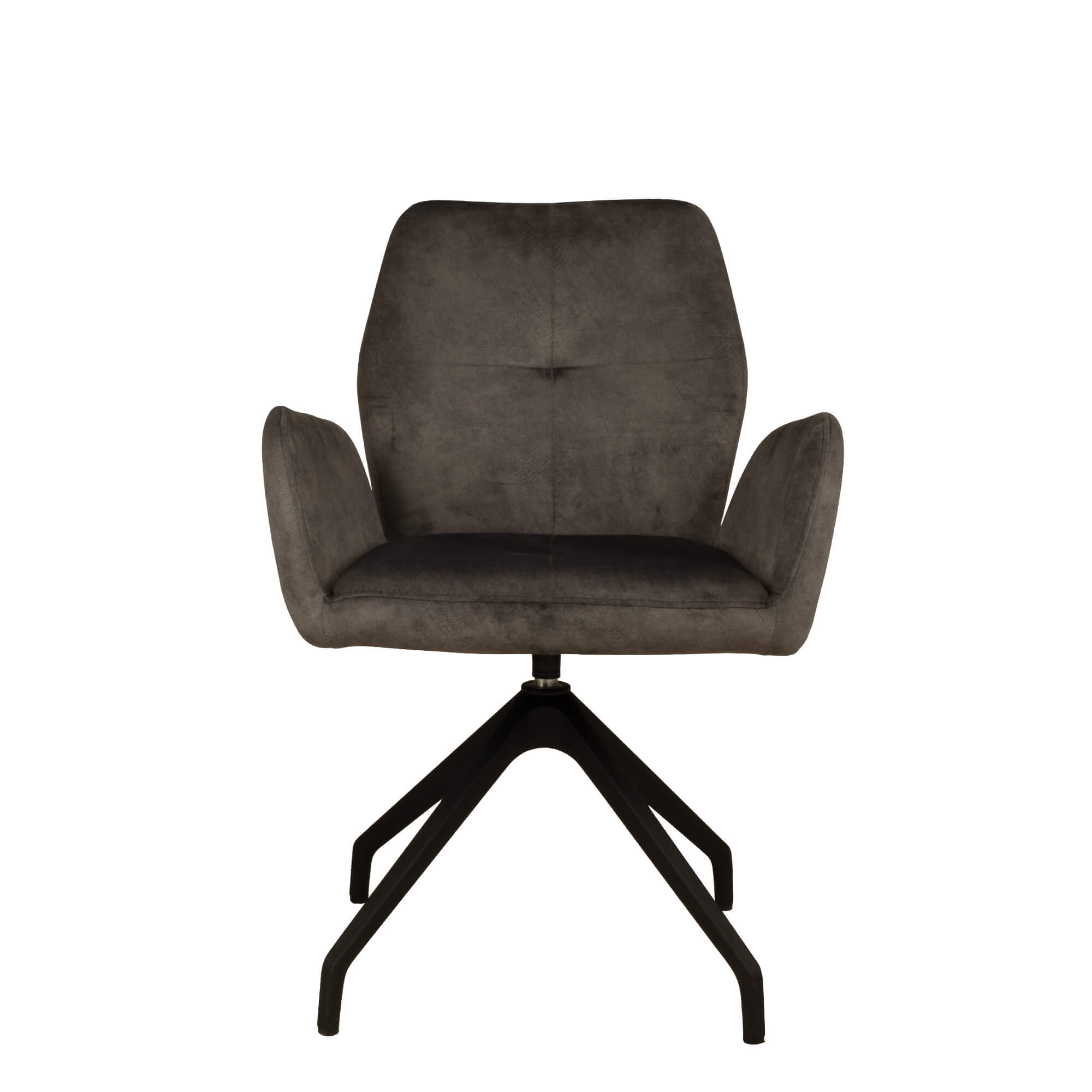 Evento Indoorstuhl mit Armlehnen und Vollpolsterung – Frontalansicht