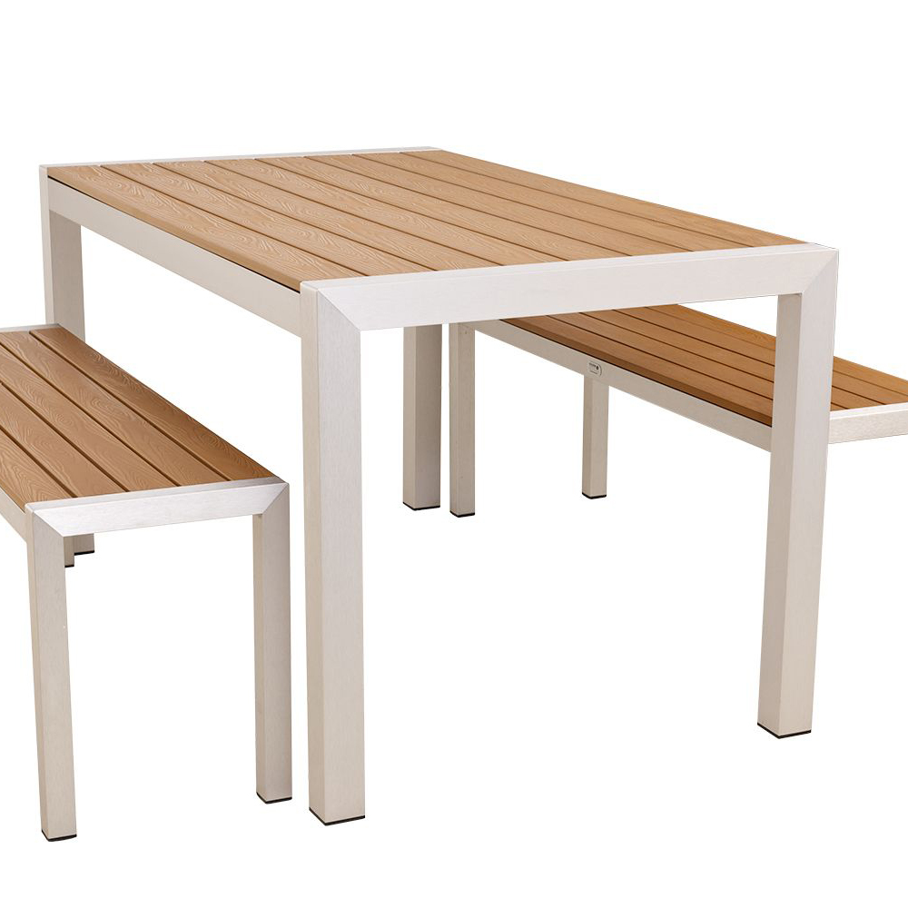 Sinora-140 Teak mit Sinora-Bank