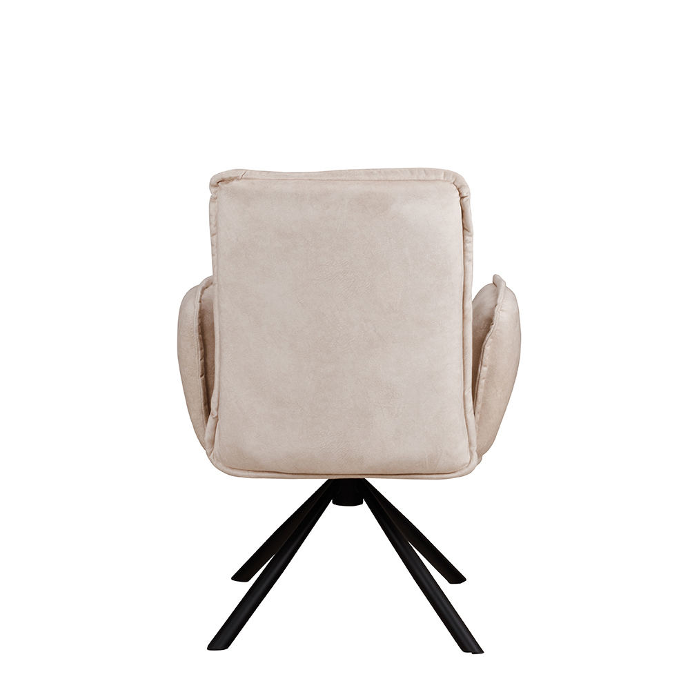 Gastronomiestuhl Chico-Arm Marble-901 hinten