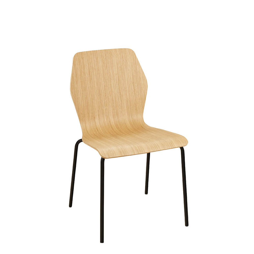 Holzschalenstuhl Taka-100