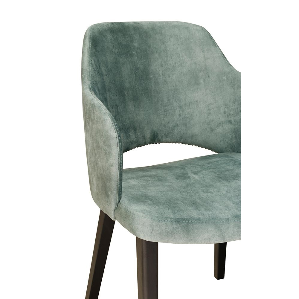 Beizton: Schwarz lackiert | Bezug: Bonny 400