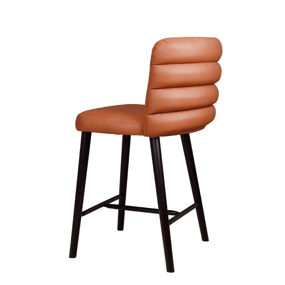 Polsterbarhocker Edono-Bar mit Buchenholzgestell in Gastronomiequalität