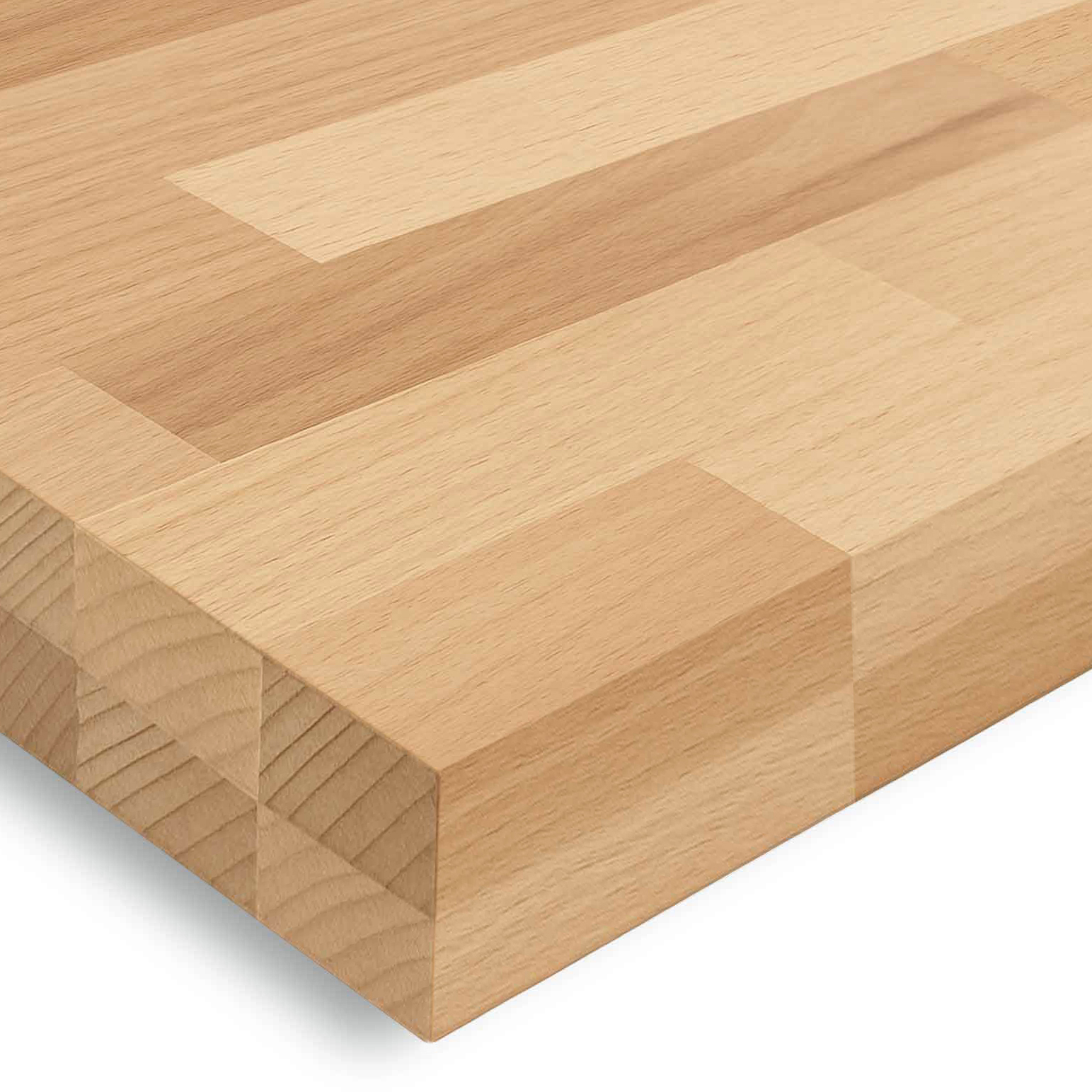 40mm Buche massiv Tischplatte STV