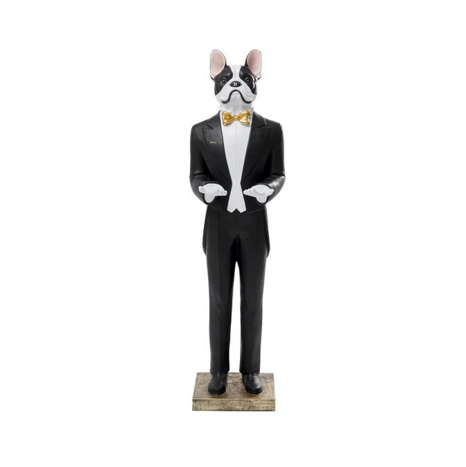 Deko Figur Butler Dog Alfred 159cm