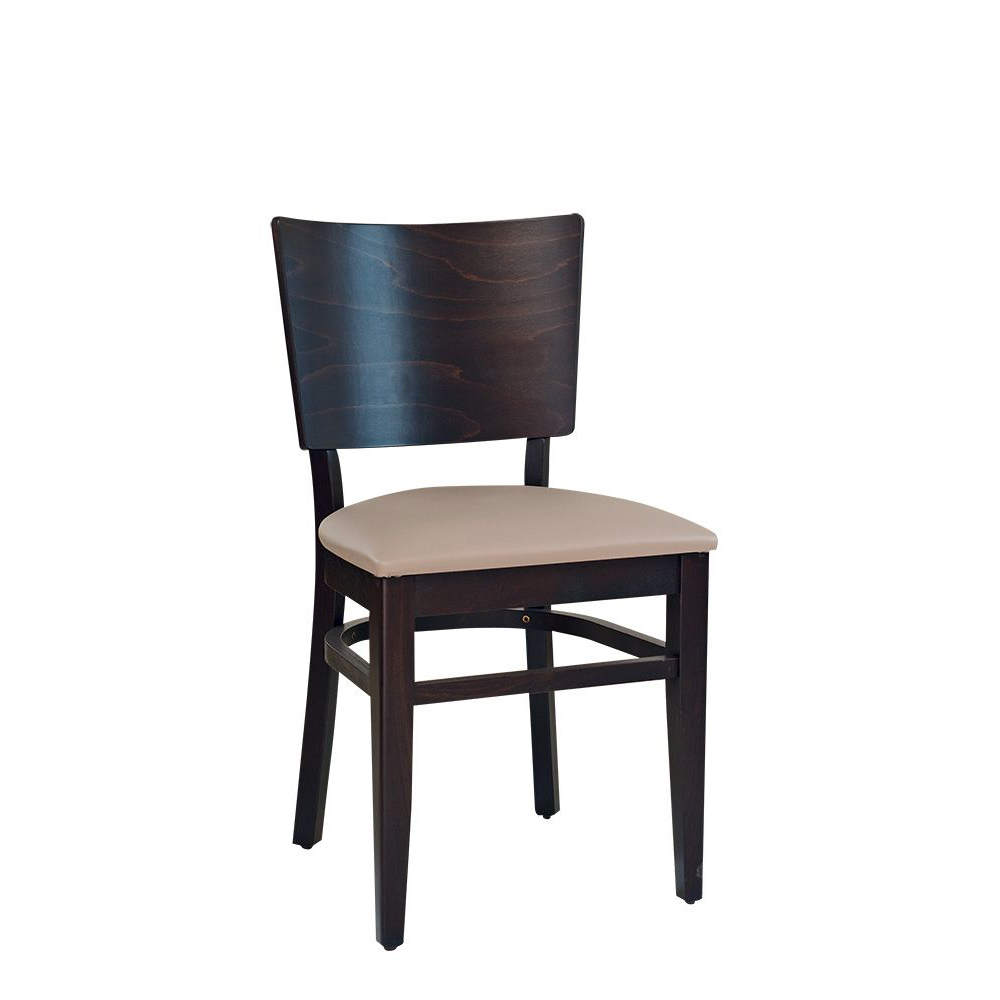 gastronomie-holzstuhl-guno-p-_5 Beizton: American Walnut/Bezug: D-1128