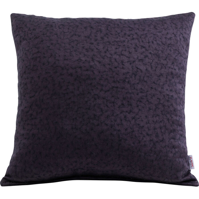 Kissen Wollstoff Anthrazit 40x40 cm Lim mit einfarbigem Bezug in Anthrazit und weicher Wolloptik