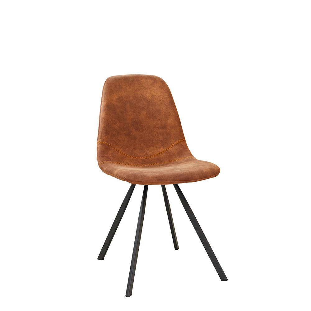 Gastronomie-Polster-stuhl-Industrialdesign-Jones-Vintage-Brown_vorne_2_1000px Jones Vintage Brown