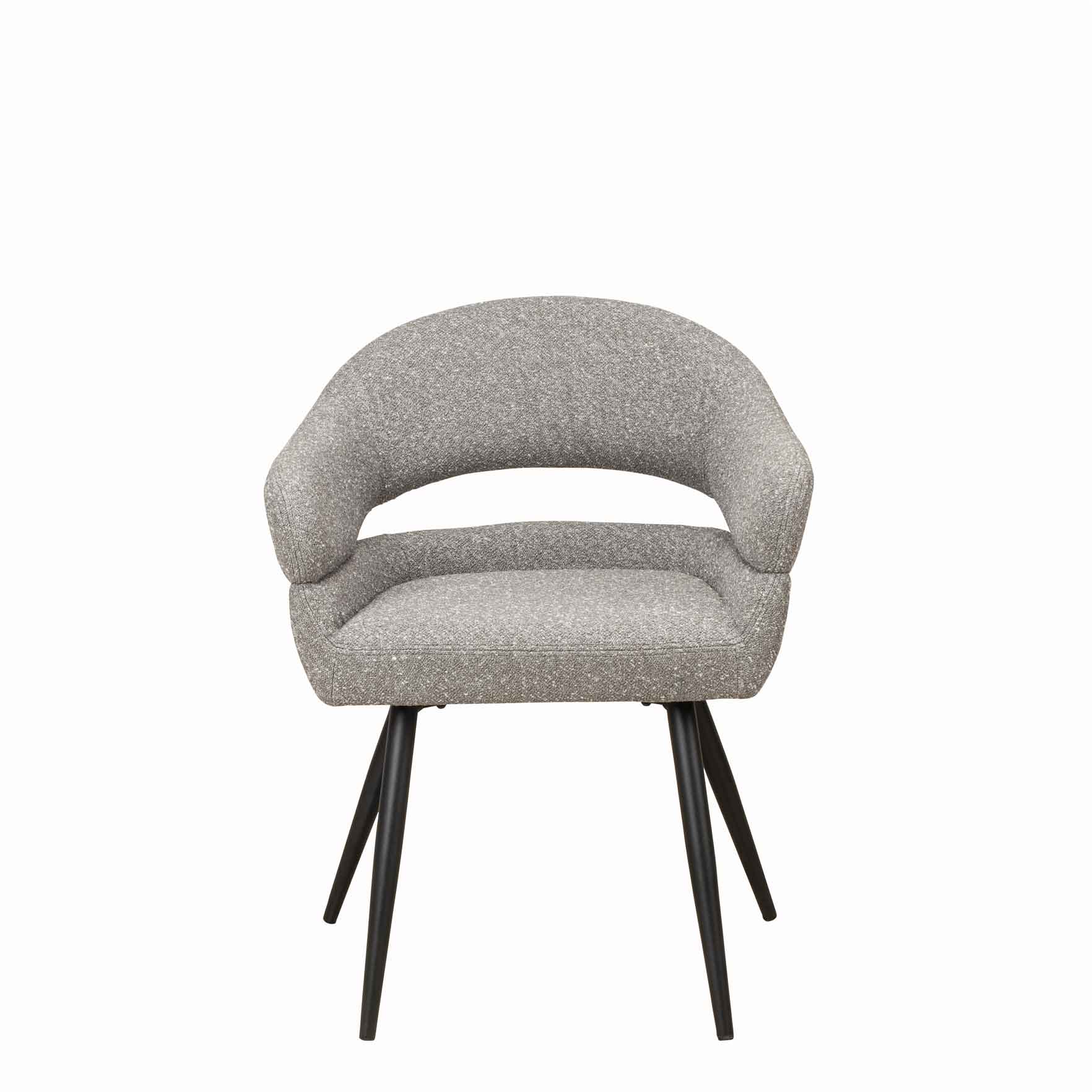 Livorno RHO 802 Indoorstuhl mit Armlehnen und Vollpolsterung – Frontalansicht